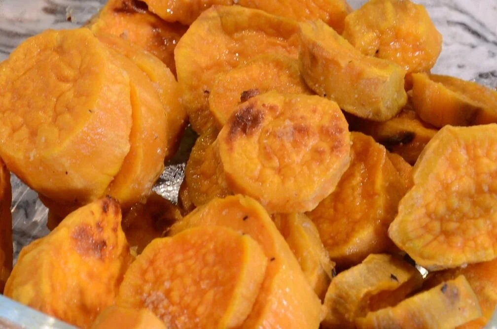 Easy Roasted Sweet Potatoes