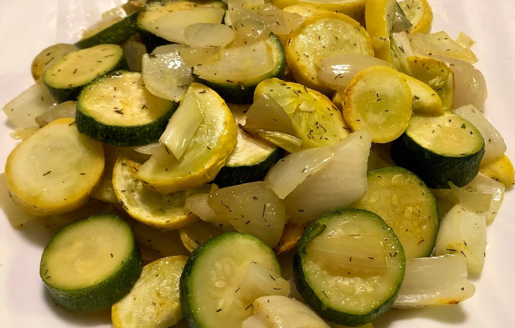 Roasted Squash and Zucchini