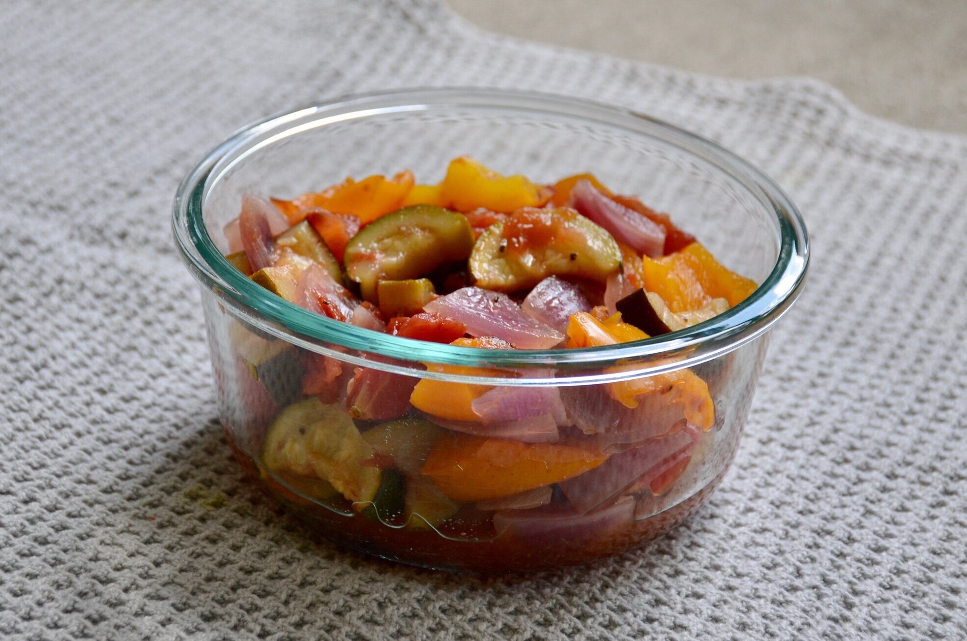 Roasted Stewed Tomatoes &amp; Veggies