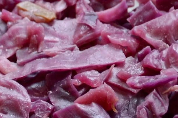 Sweet and Sour Purple Cabbage