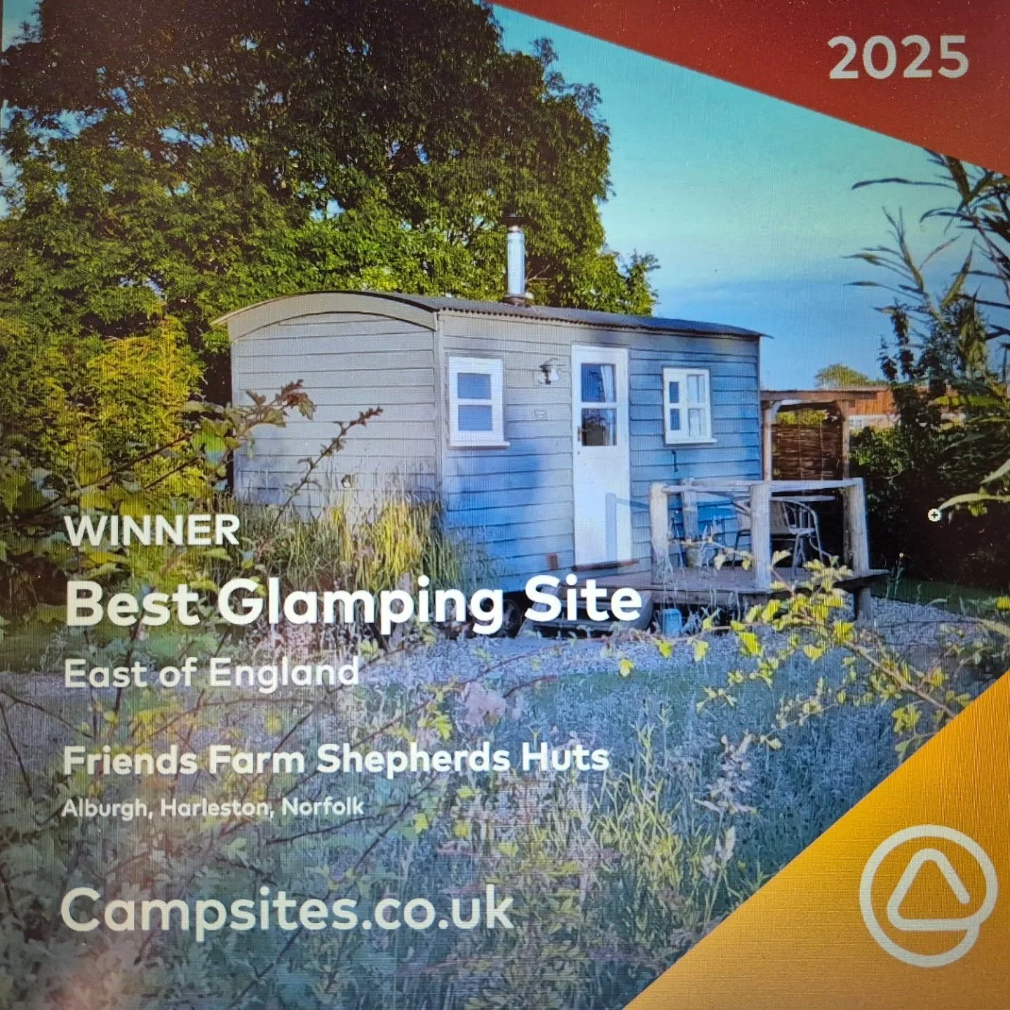 So pleased to get this yesterday. 

#glampingnotcamping 
#dogfriendly 
#selfcatering 
#openallyear 
#visitnorfolk
#visitsuffolk 
#waveneyvalley