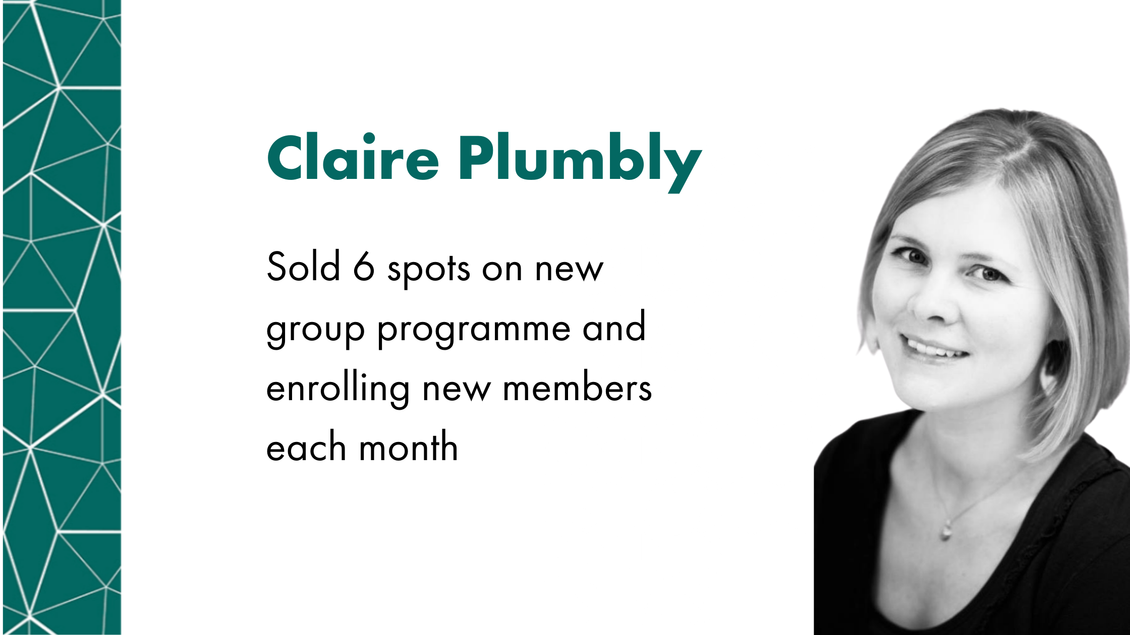 Claire Plumbly, Therapist, Amplify Client