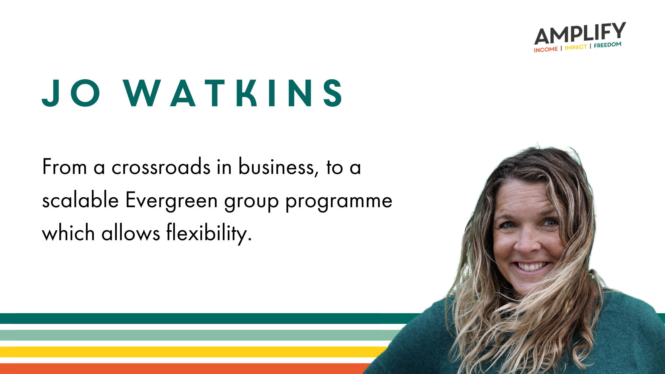Jo Watkins, Business Coach for Medics, Amplify Client