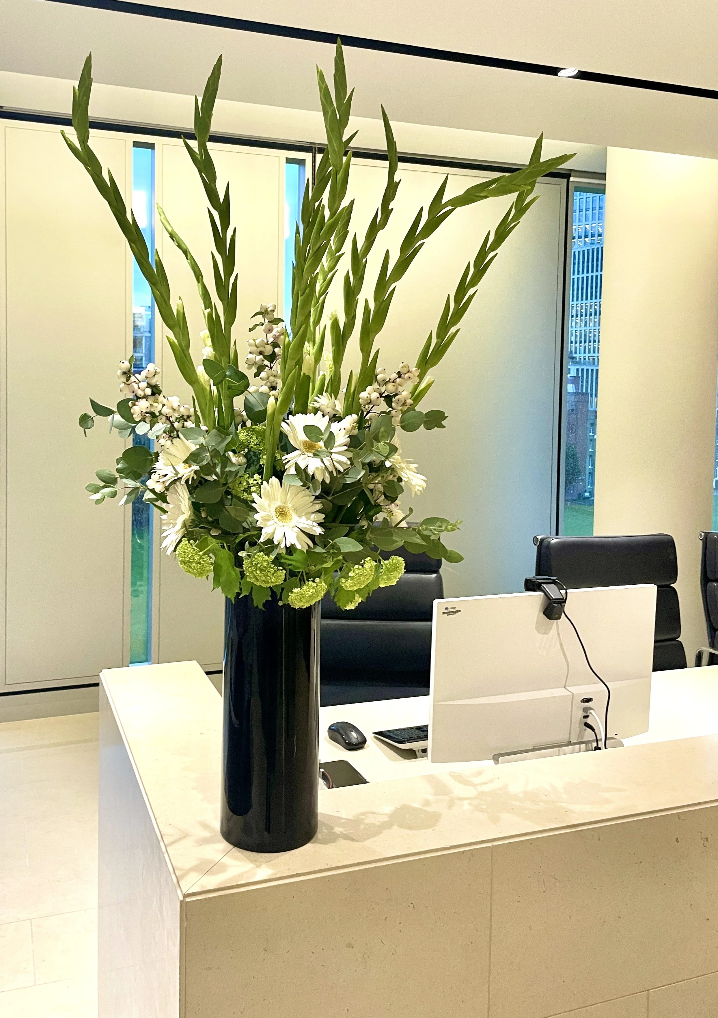 Office Flowers, Barbican London.jpg