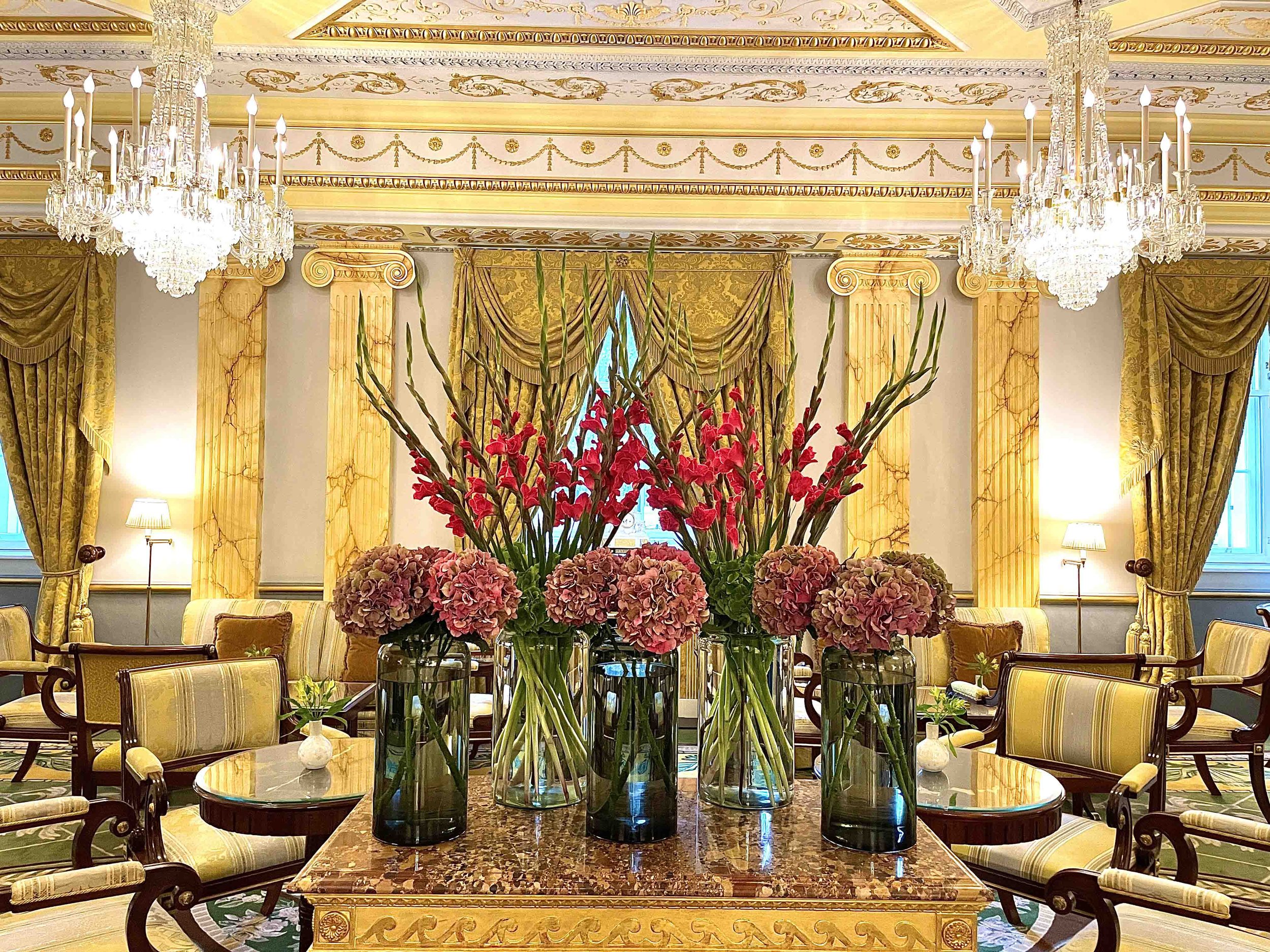 London Hotel Weekly Lobby Flowers.jpg
