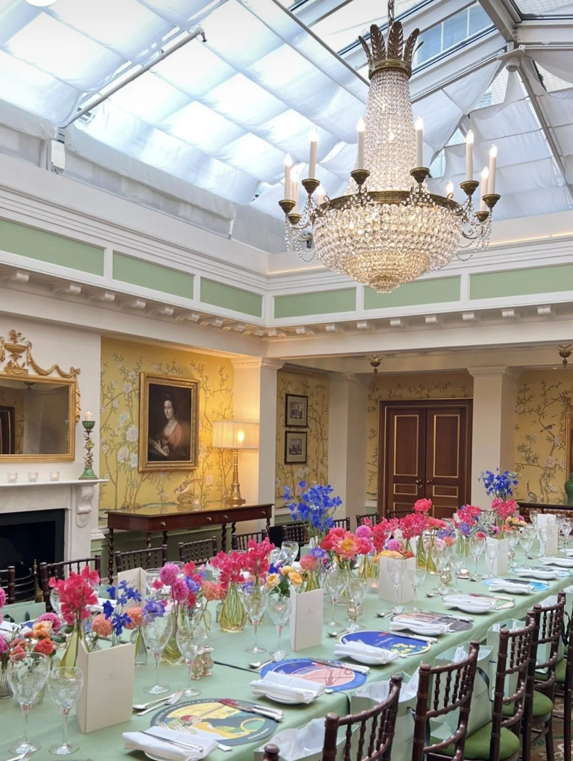 Corporate Dinner Event Flowers, Chelsea - Central London.JPEG