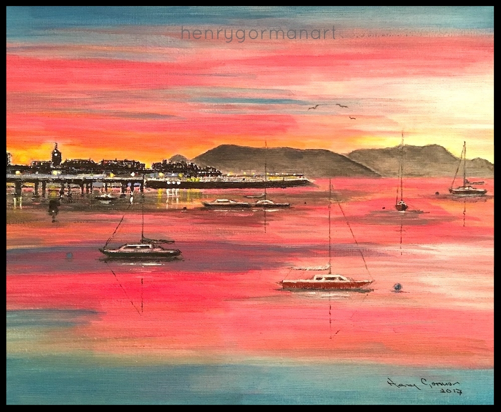 'Multi coloured Gourock'