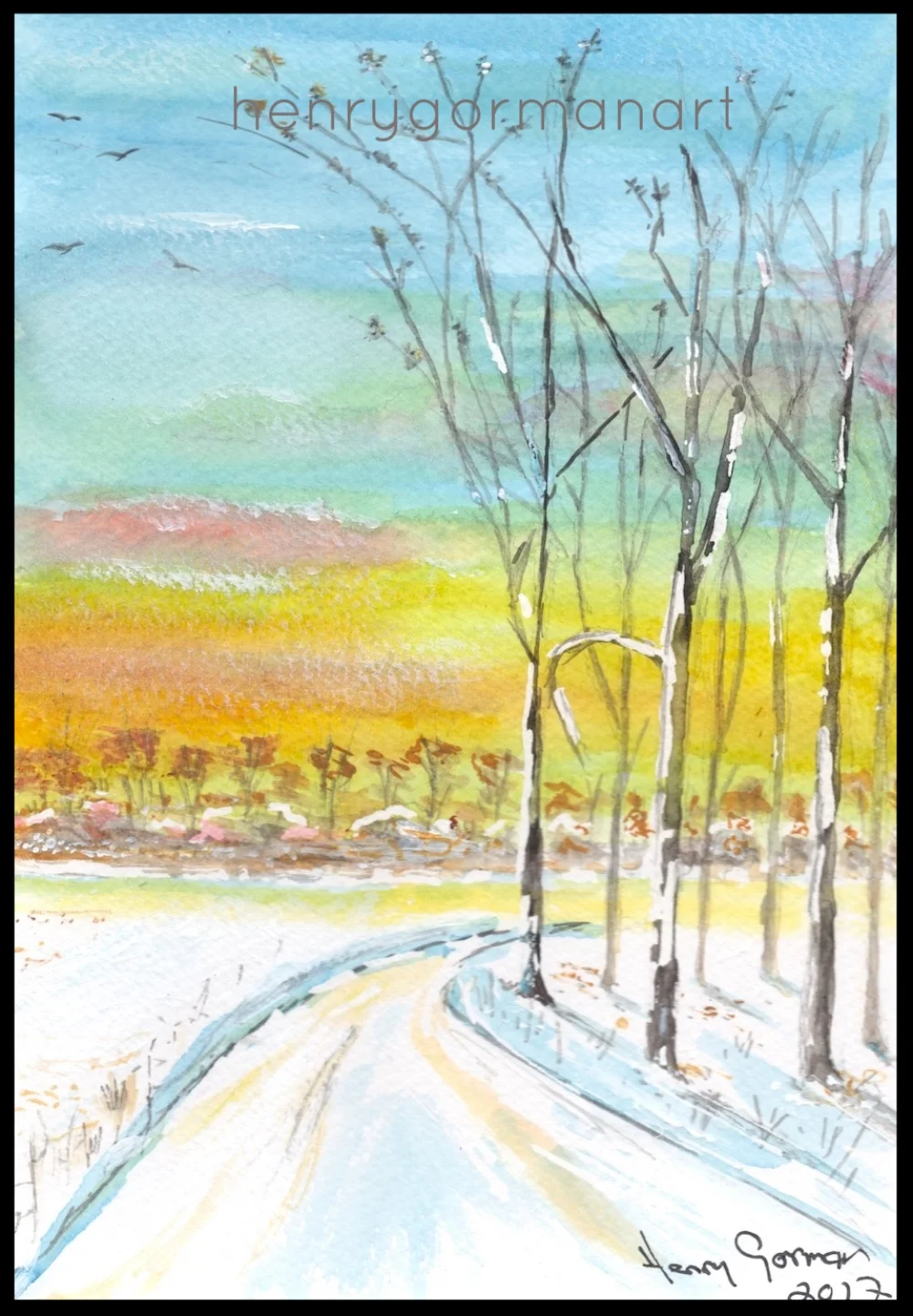 'Winter's here'