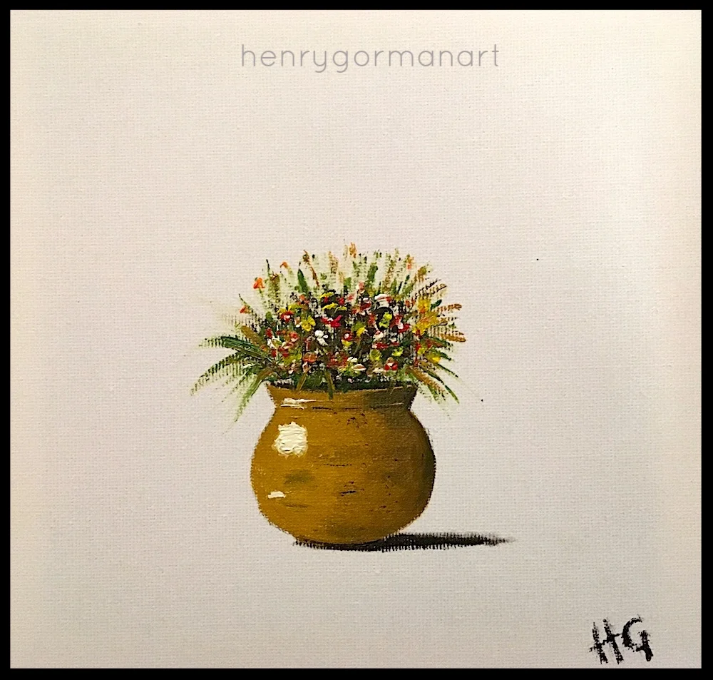 'Yellow ochre vase'