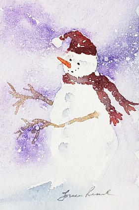 The online Watercolor for Kids class we gave Ani for Christmas - Everyday  Reading