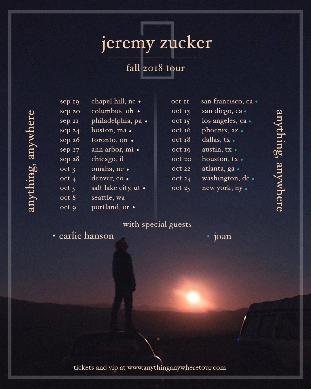 The Anything Anywhere Tour