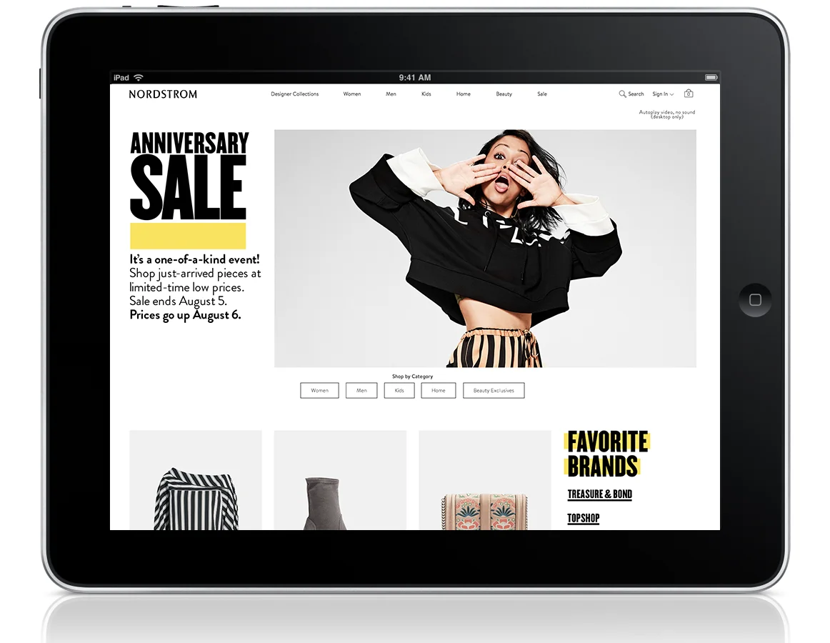 Engaging with influencers Liza Koshy, Daniel Levy, Phoebe Robinson, and Hannah Simone, we found funny, charismatic and authentic people to represent the brand and energy of the sale