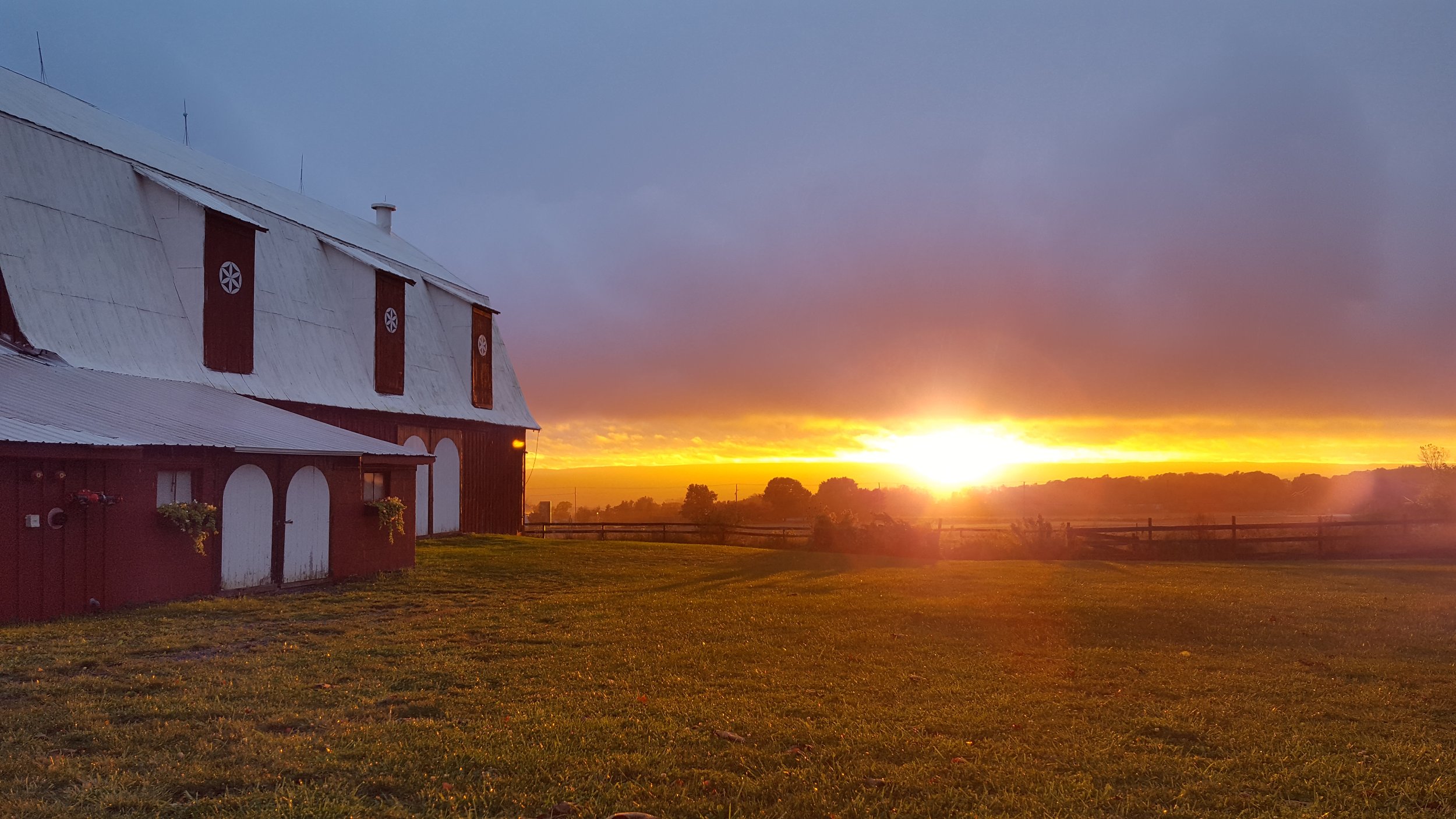 Barn Wedding Sunset Ithaca NY.jpg