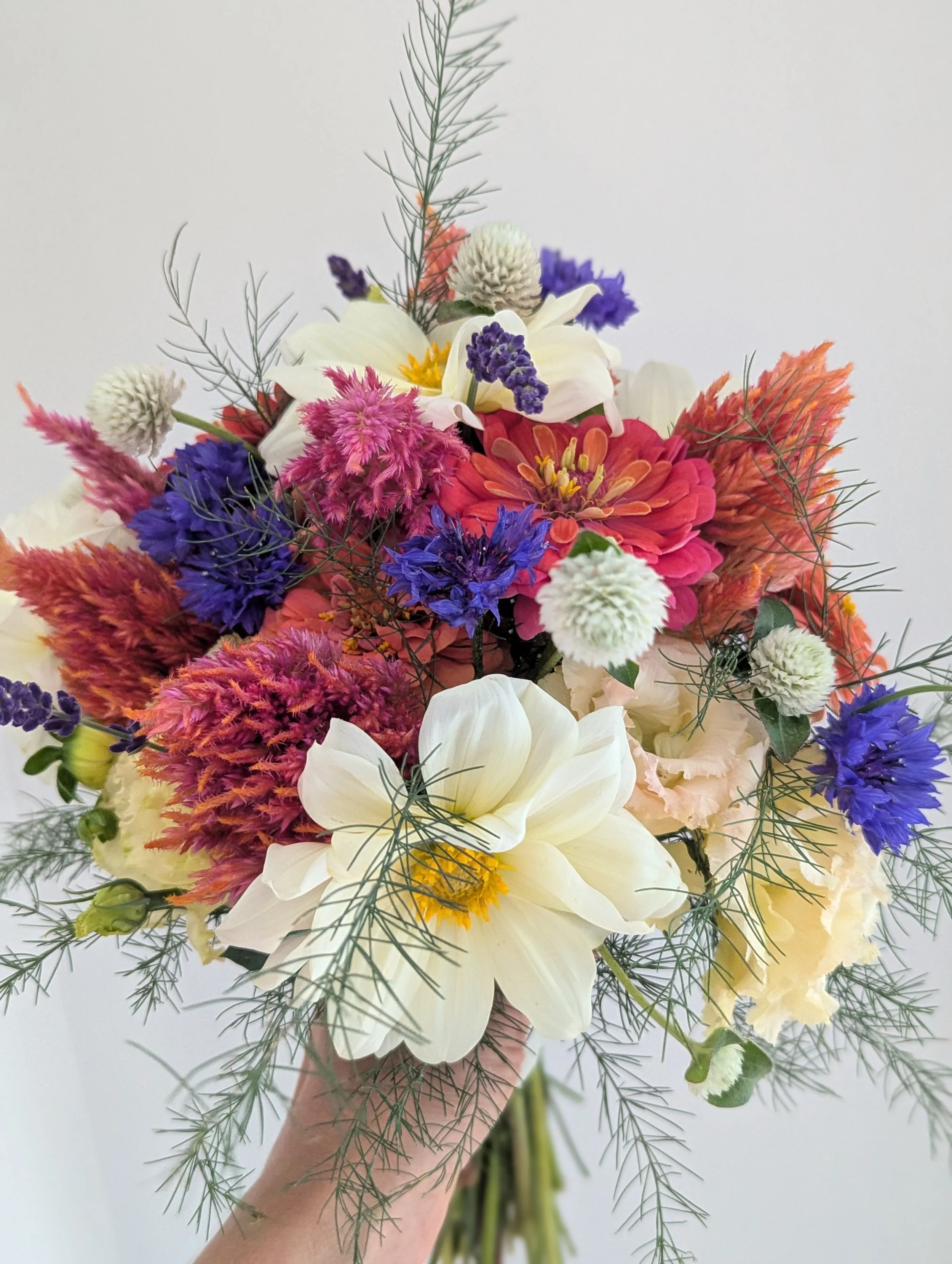 Organic Farm Wedding Bouquets