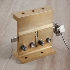 Test section of frangible joint used for stage separation