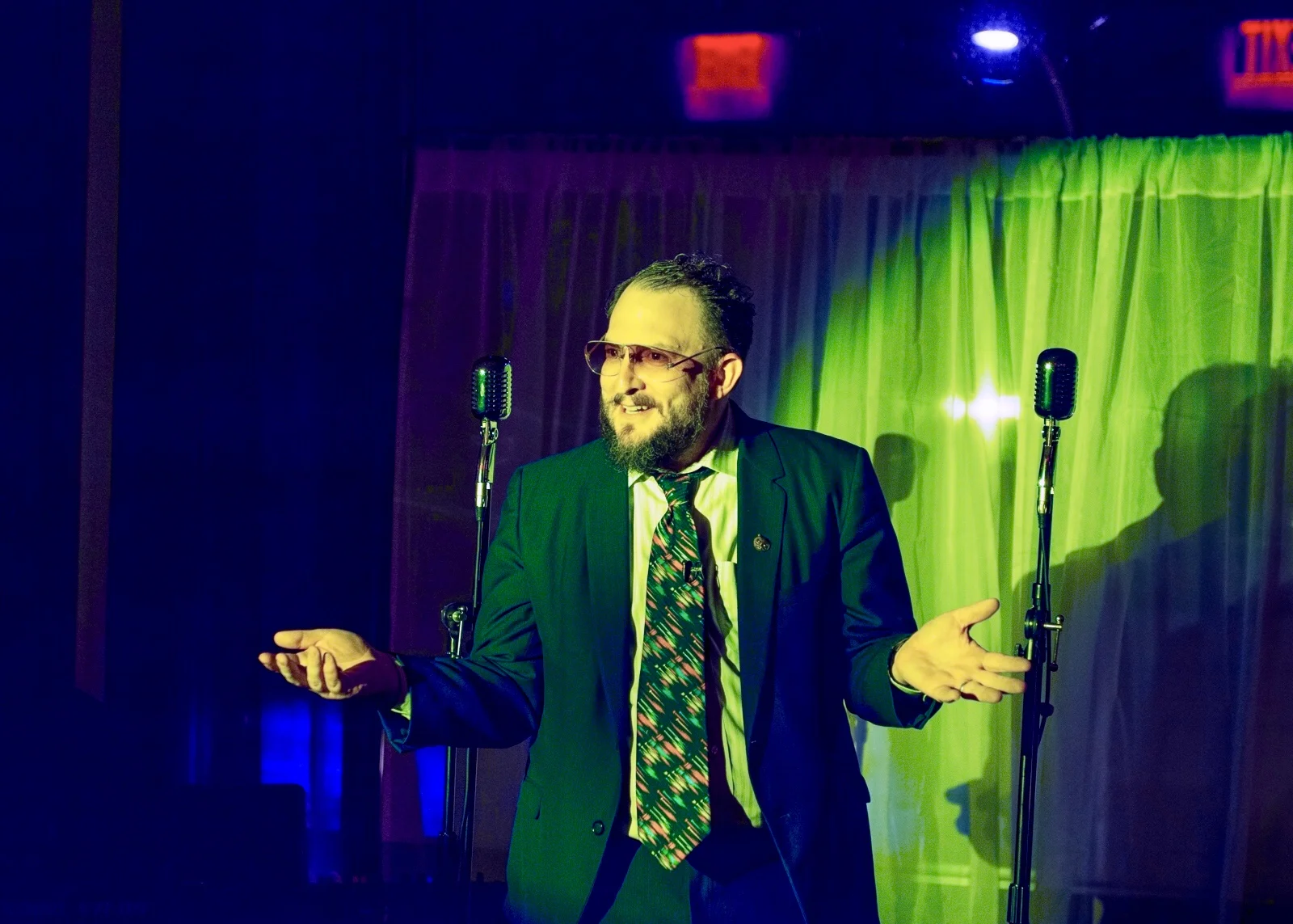 Host Dale Seever. September 2018. Photo by Alison Stock.