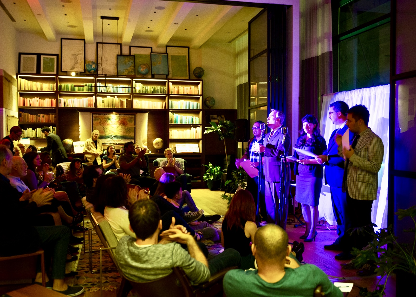 1940’s Sci Fi Radio Program X Plus One. September 2018. Photo by Alison Stock.