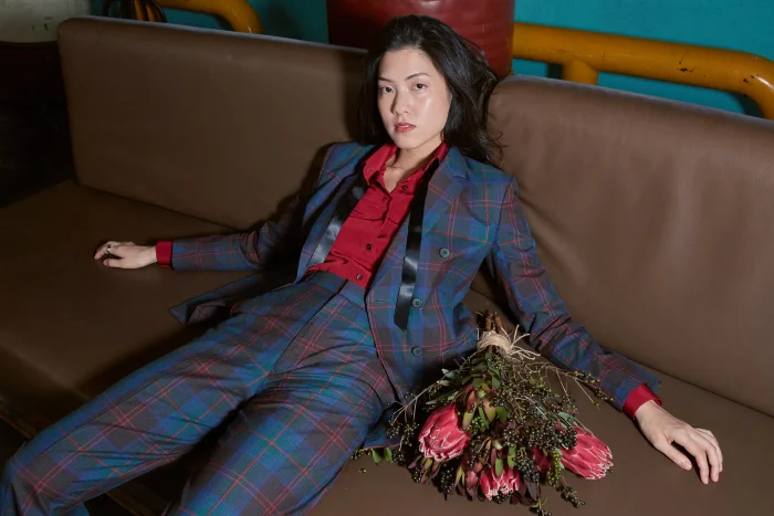 Christmas Plaid Suit by 3EIGHTH