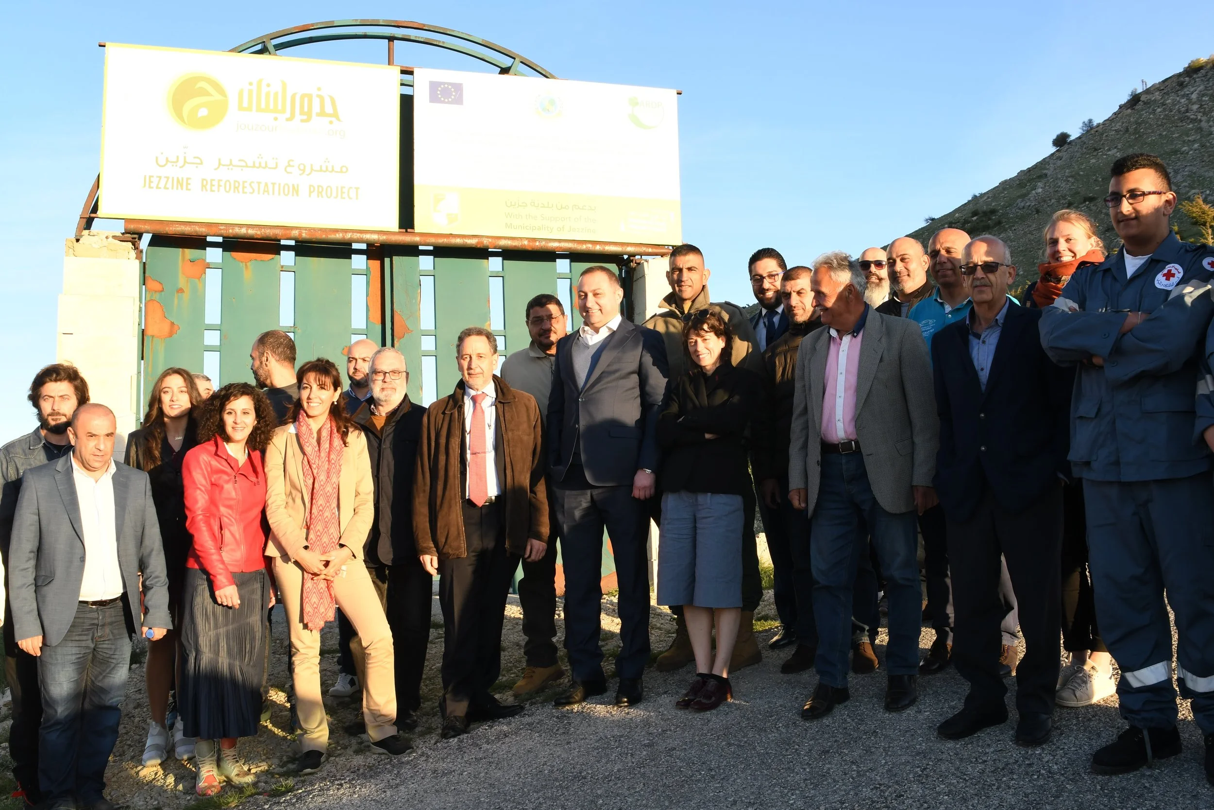 إنجاز مشروع إعادة تحريج مساحة ٨٠ هكتاراً في جزين 