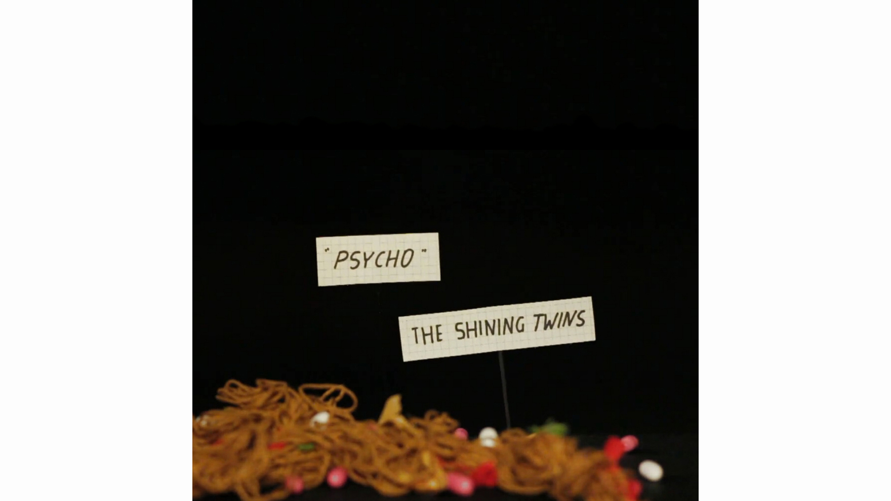 Details from Psycho music video