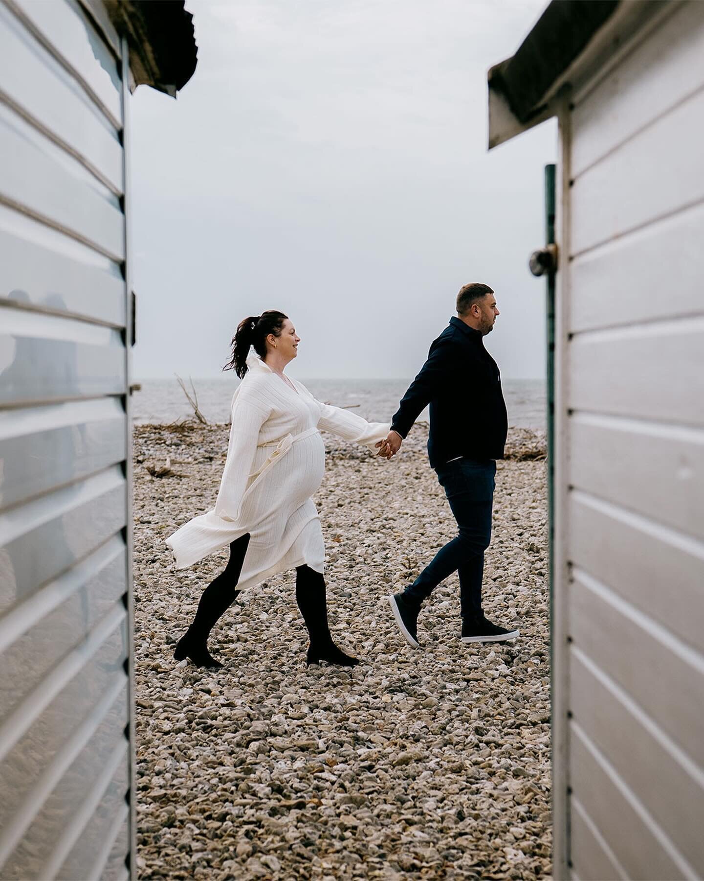 This morning I was at the stunning (and very windy) coastline of Lyme Regis with the lovely Emily and Jake.

I photographed their wedding last year at Pennard House and was privileged enough to be asked again to photograph the next big chapter in the