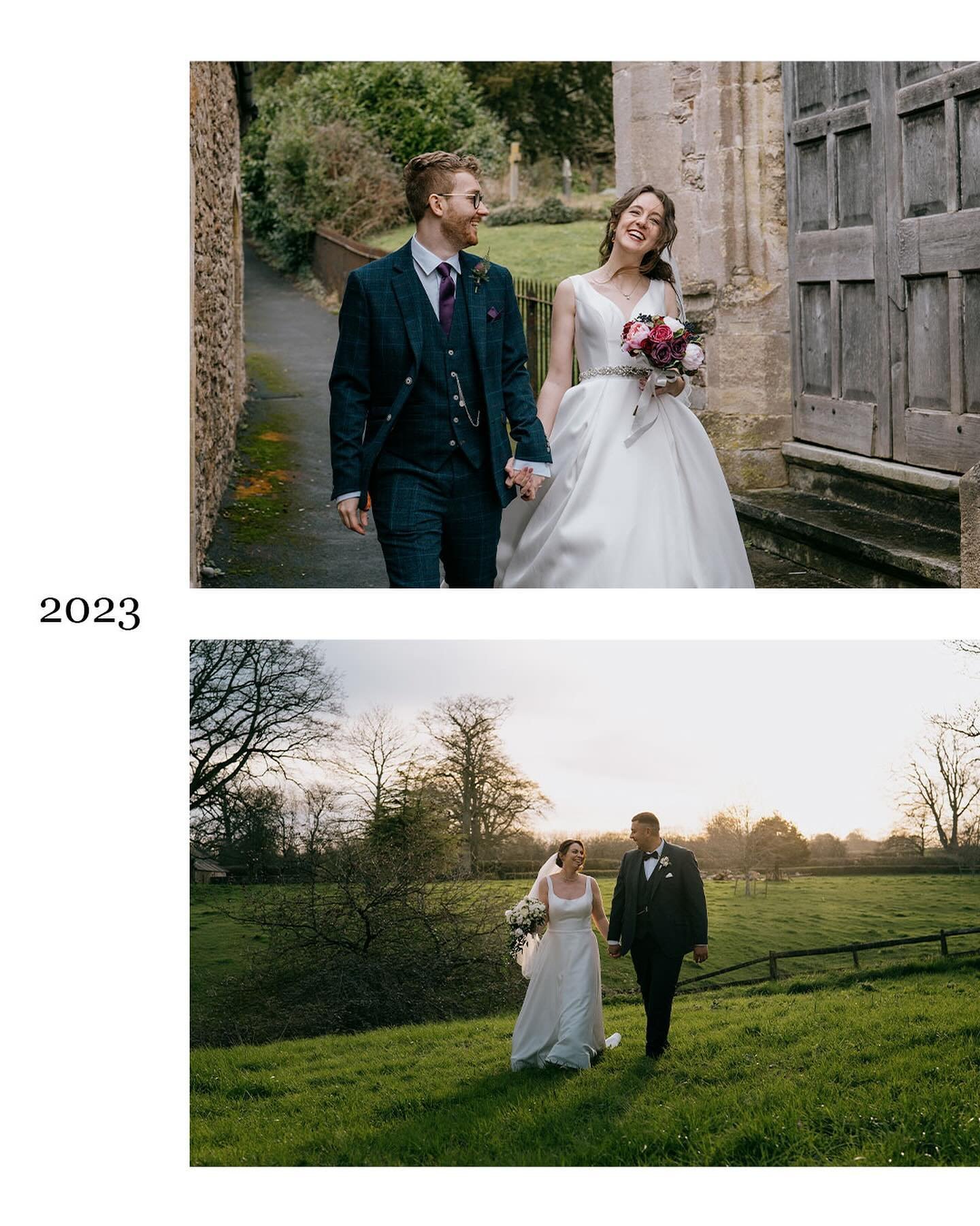 2023 has been an amazing year for weddings!

A huge thank you to all my couples, it&rsquo;s a been a fantastic year and I am genuinely so grateful to each of you as without you I couldn&rsquo;t do my dream job! 

Also a special mention to all the ama