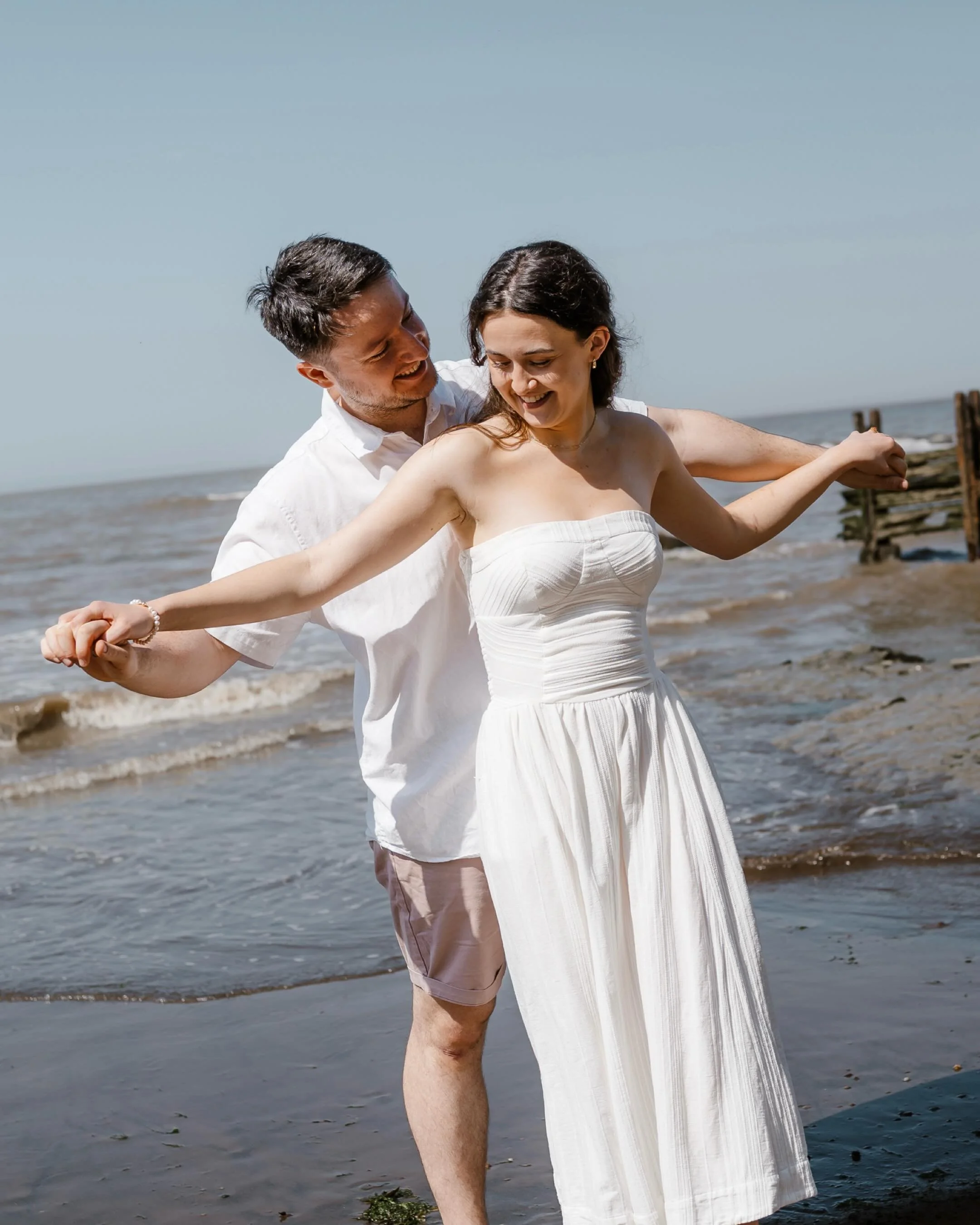 Sneak Peeks 👀

What a day for Sophie &amp; Nathan&rsquo;s pre wedding shoot at St Audries Bay waterfall.

The weather was absolutely incredible (and VERY hot!) but you guys completely nailed it from start to finish.

So much fun shooting with you bo