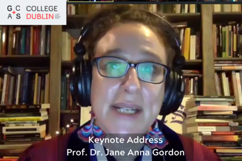 GCAS Keynote Address, Prof. Jane Anna Gordon