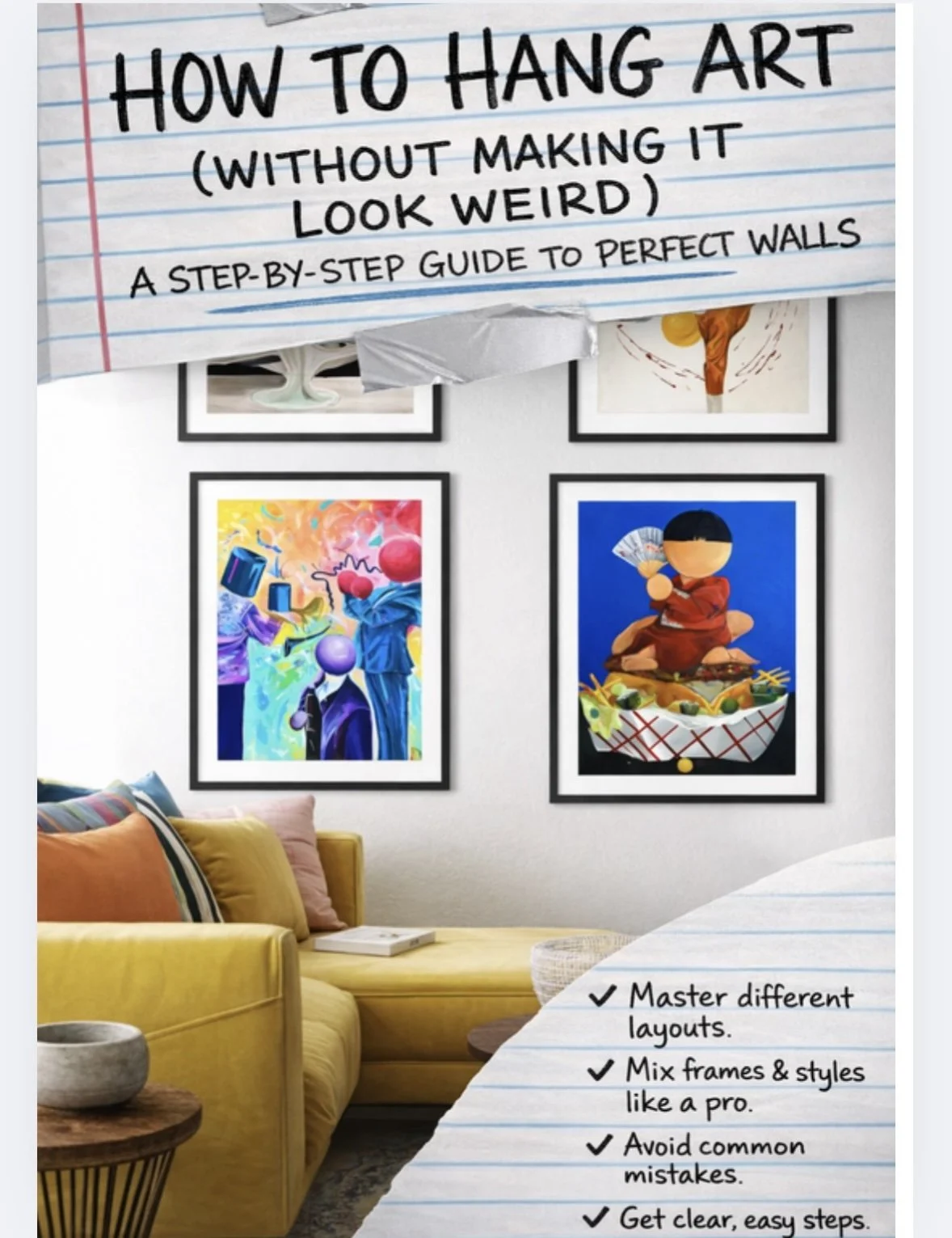 The Ultimate Art Hanging Guide