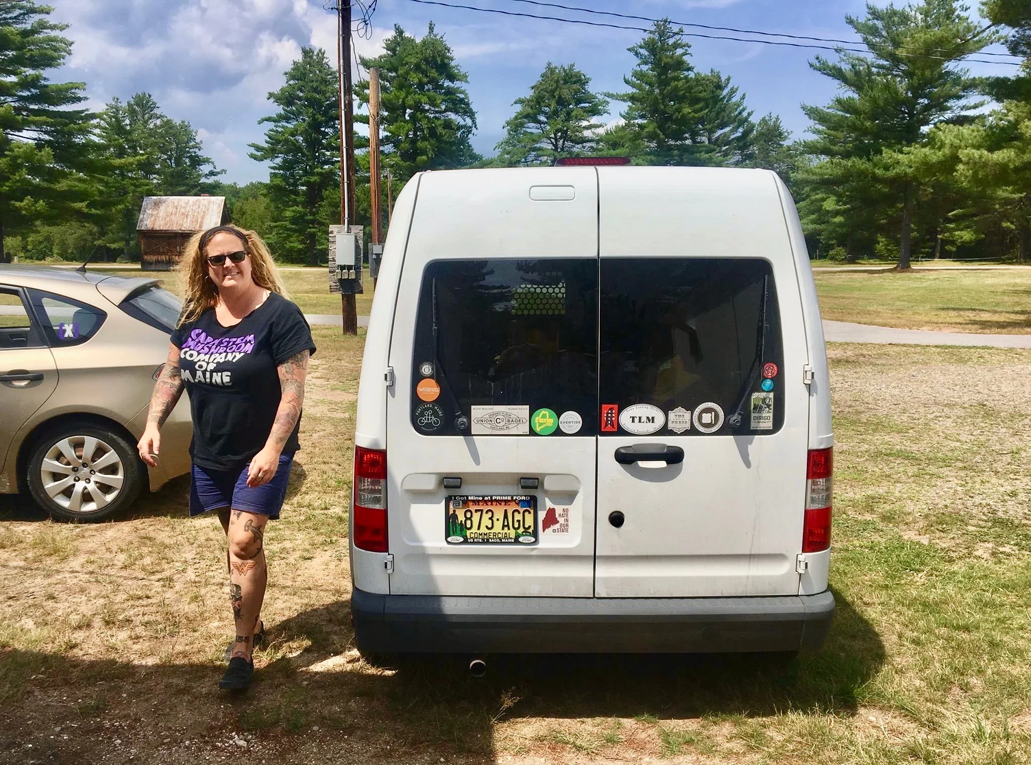 Delivery to the Ossipee Valley Music Festival