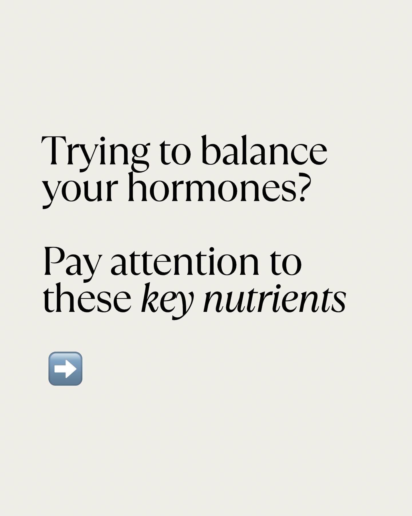 Keeping your hormones happy is all about getting enough of the right nutrients. If your body&rsquo;s feeling a bit underfed, it might struggle to keep everything in balance. 

Nutrient deficiencies can mess with hormone production and regulation. But