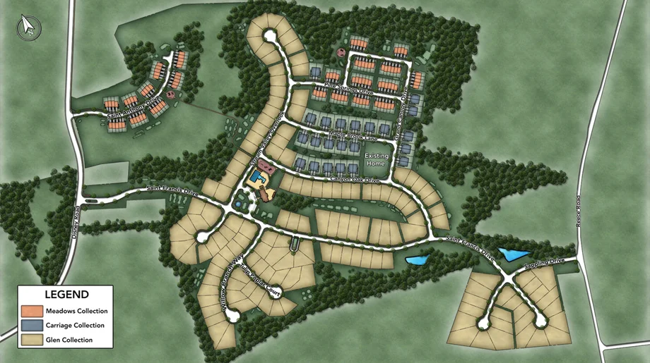 Arundel Forest Toll Brothers Development Layout.jpg