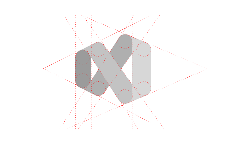  The construction of the refreshed product icon 