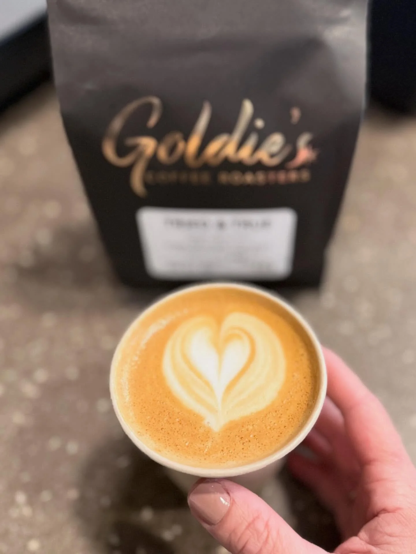 Happy Valentine&rsquo;s Day! ❣️ May your day be sweet and your coffee strong! #alaska #goldiescoffeeroasters #womenwhoroast