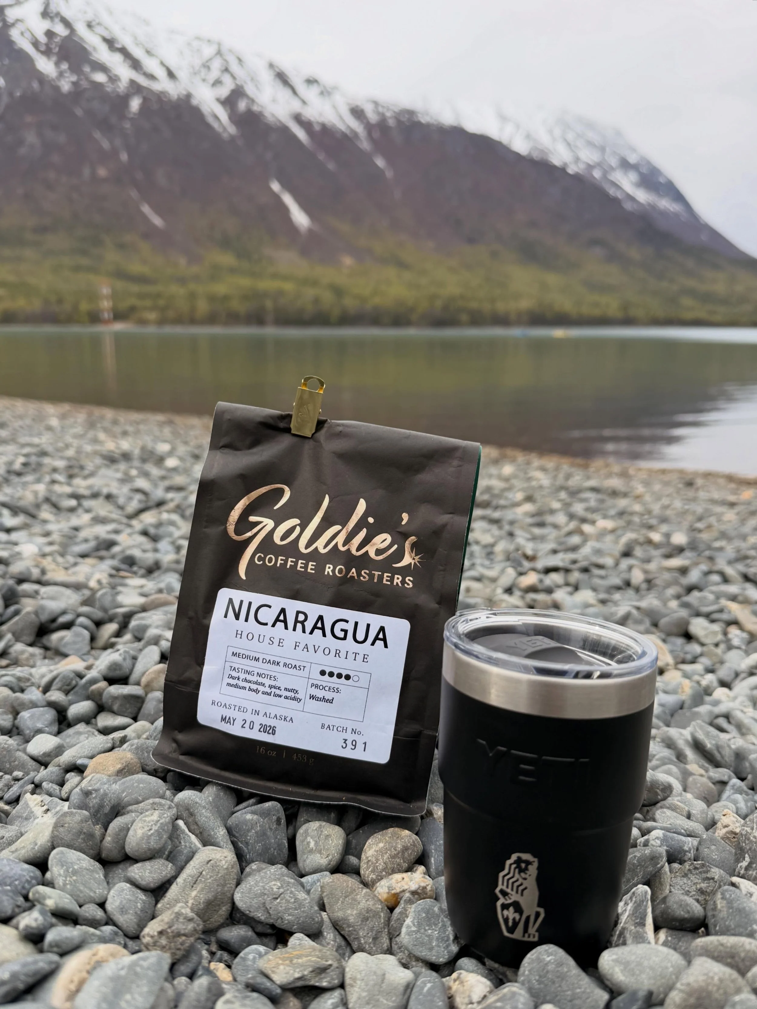RESTOCKED! Your favorites are back in stock after all the weekend festivities. 🏕️🛶🌊🥾 #alaska #womenwhoroast #specialtycoffeeroaster #goldiescoffeeroasters