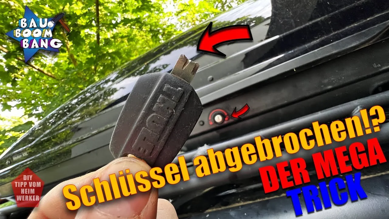 Dachboxschlüssel abgebrochen? Hier kommt die HILFE