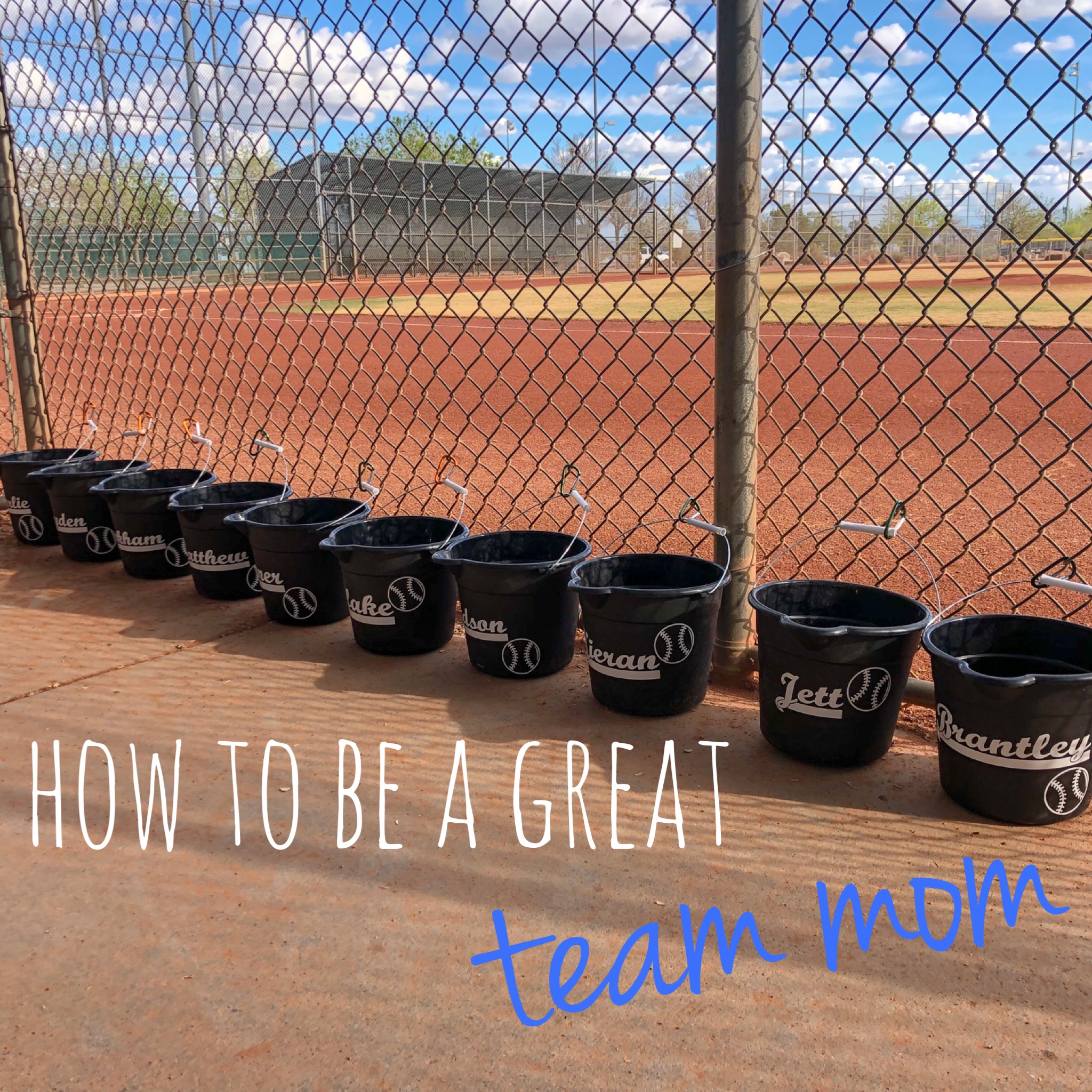How To Be A Great Team Mom!