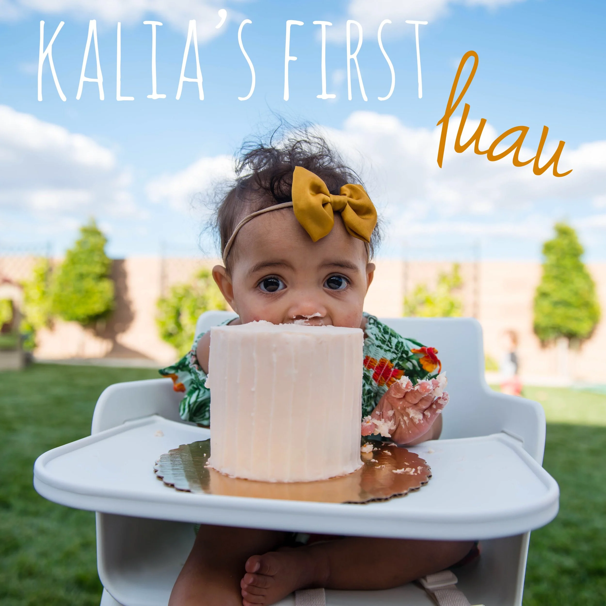 Kalia's First Luau