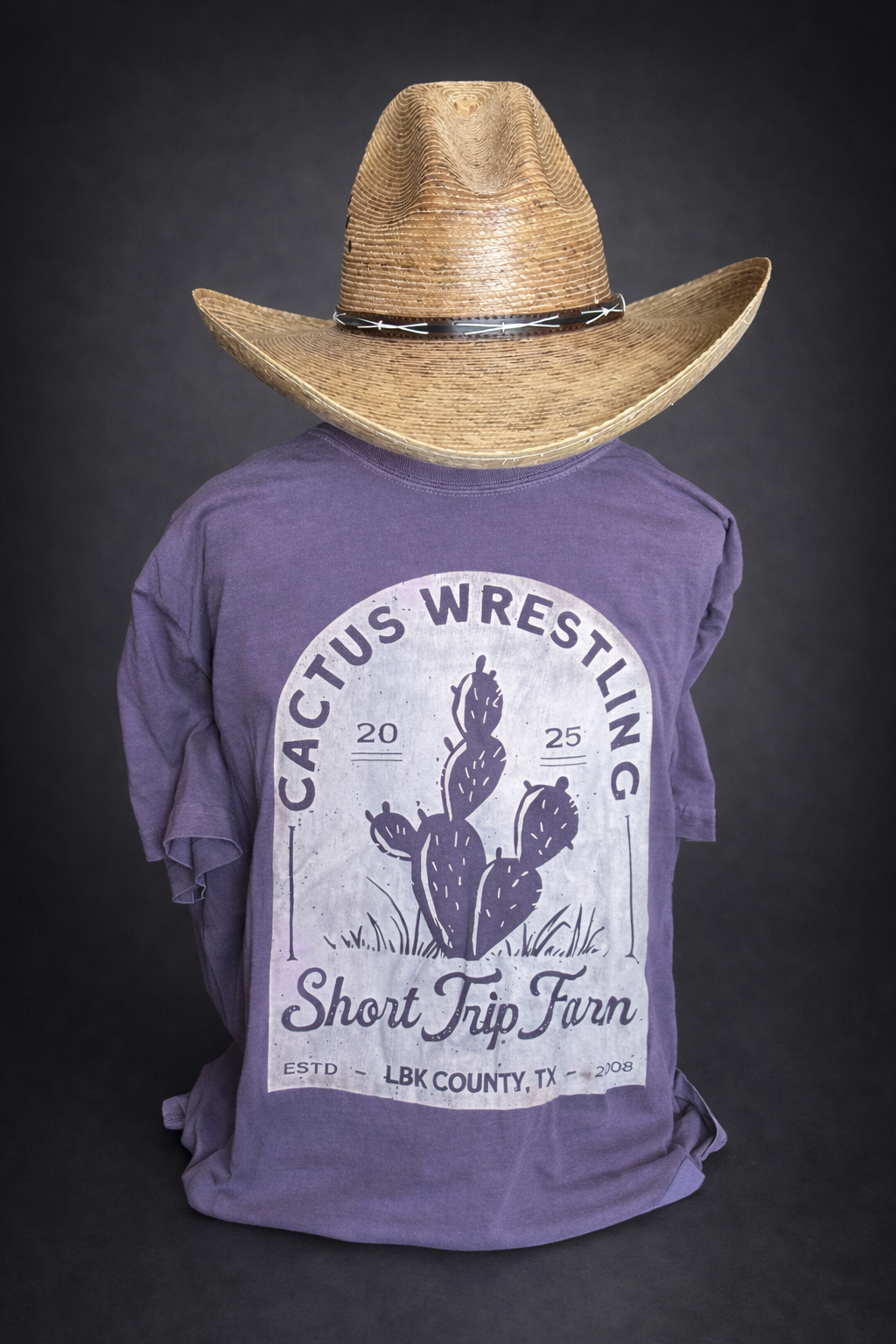 Vintage 2025 Cactus Wrestling Tee