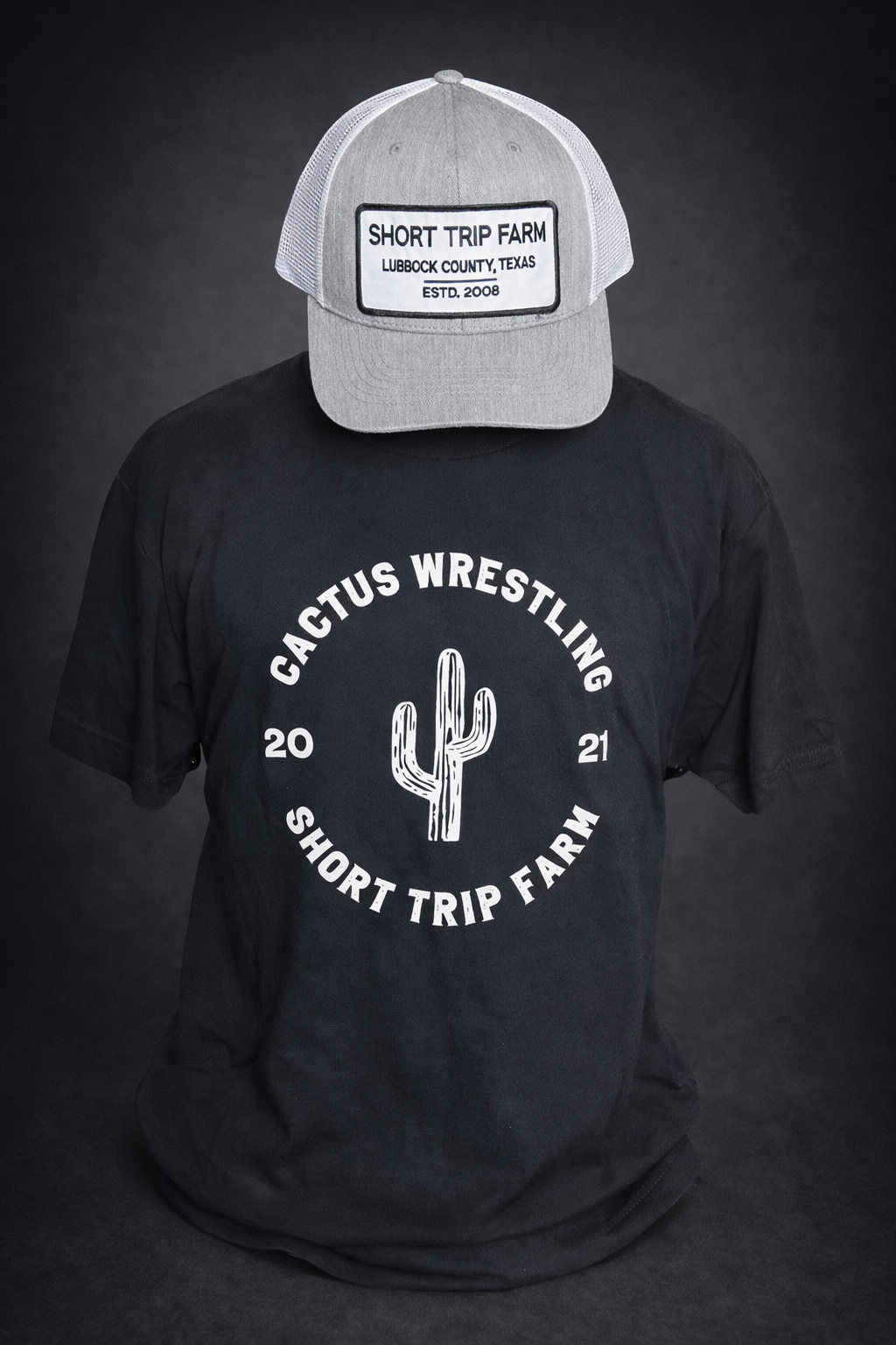 Vintage 2021 Cactus Wrestling Shirt