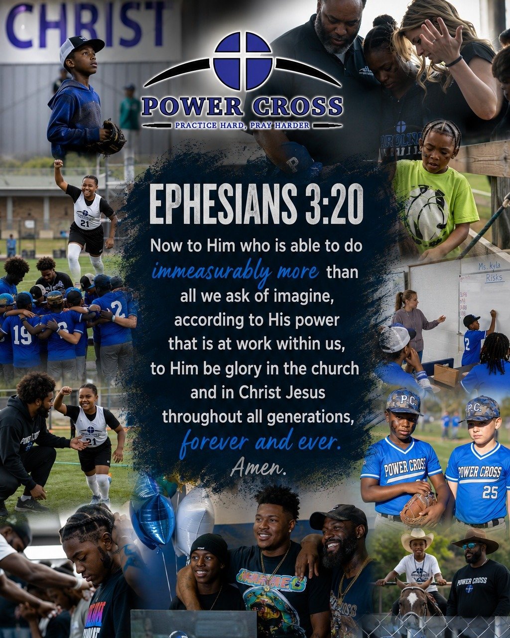 When we launched our $1,020,000 Matching Funds Challenge, we knew that if we were going to reach such an incredible goal, God would have to be in control.

Ephesians 3:20 reminds us that God "is able to do immeasurably more than we ask or imagin