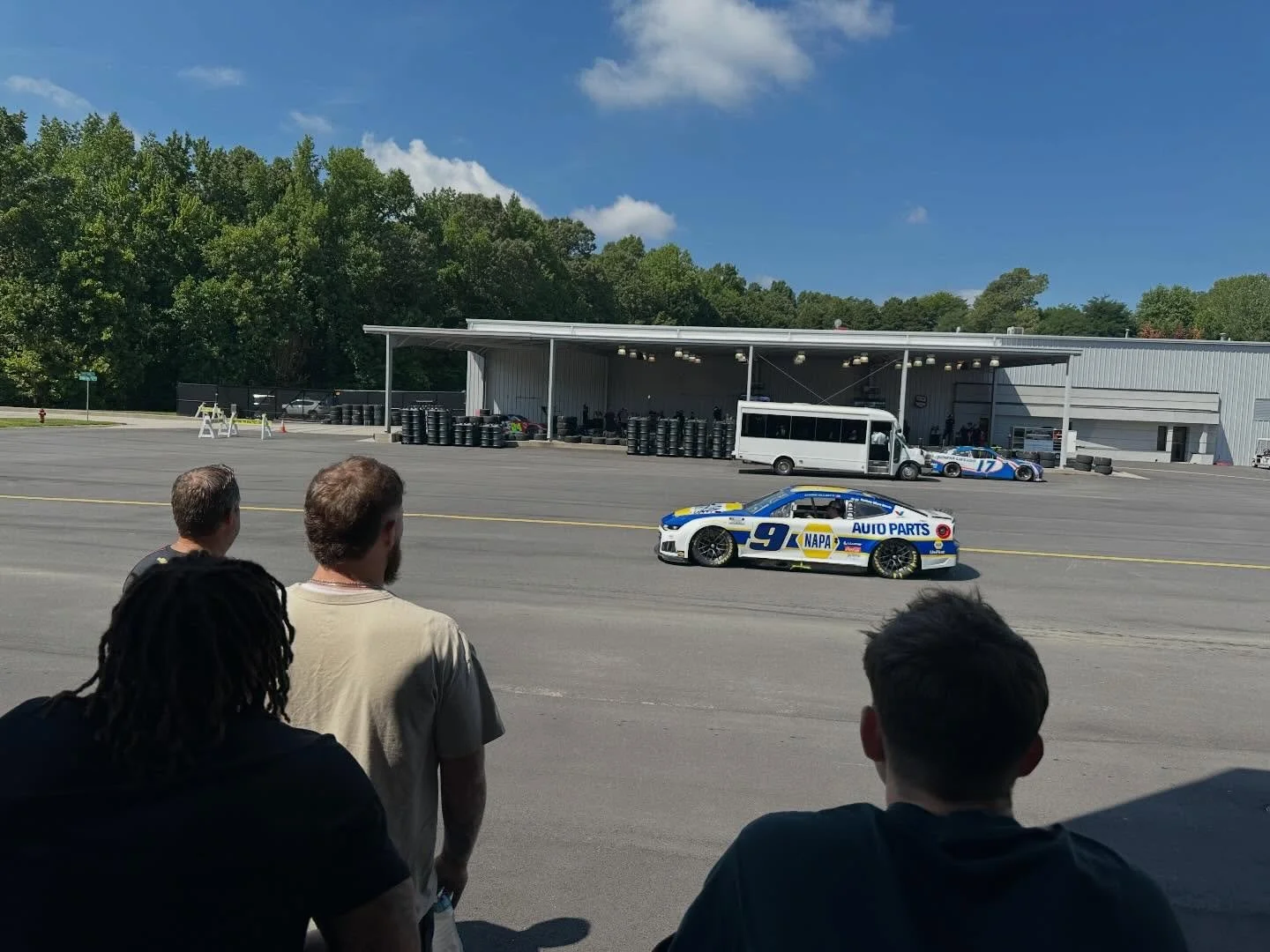 Our Elite Prep football team visiting Hendrick Motorsports today!