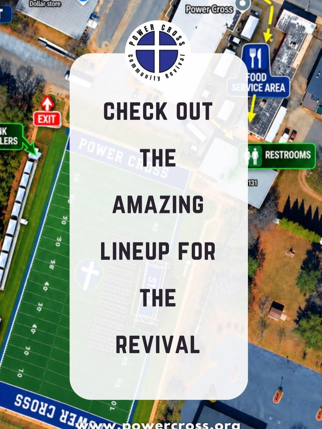 Check out the amazing lineup! All of these fantastic speakers and worship leaders and Darryl Strawberry!

The Community Revival kicks off Sunday, October 18th at 5PM!