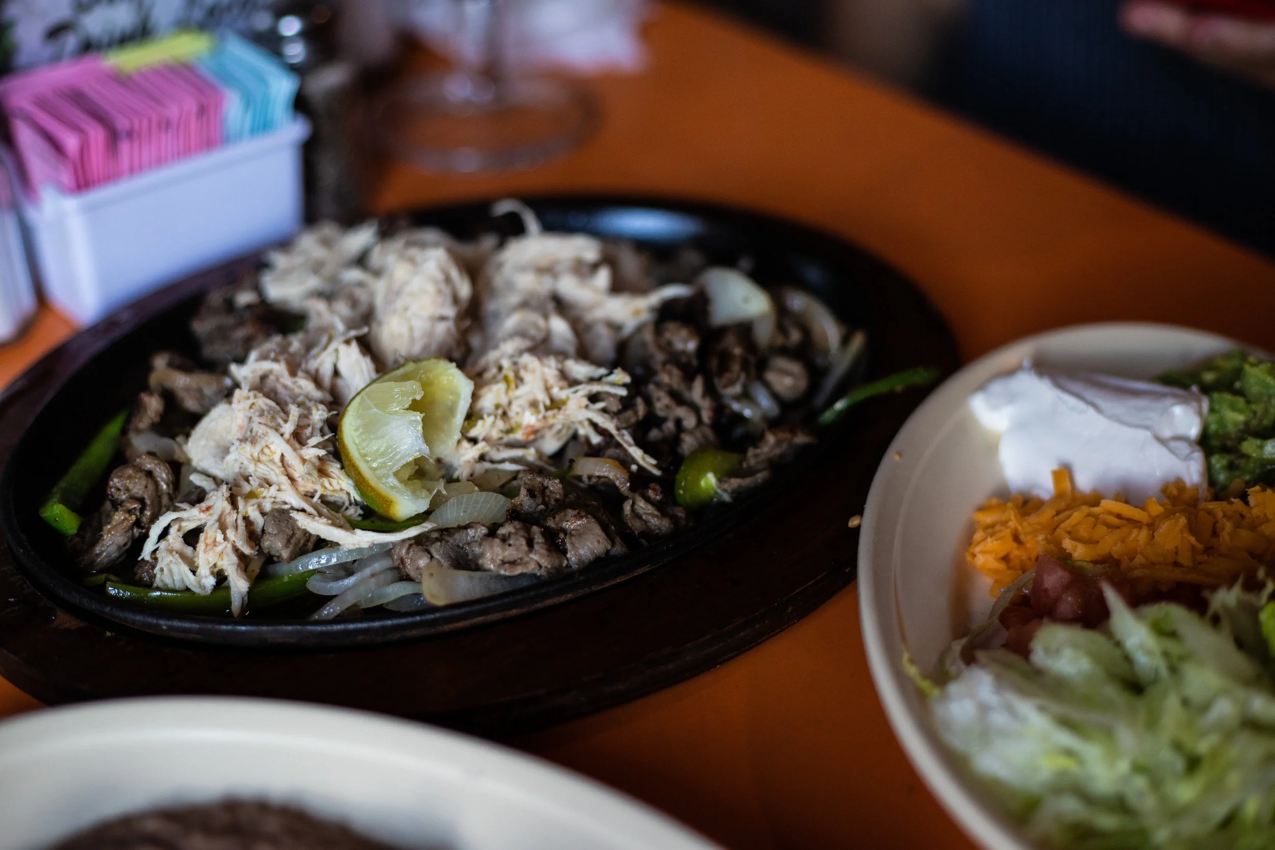 We highly recommend the fajitas on the new dinner menu.
