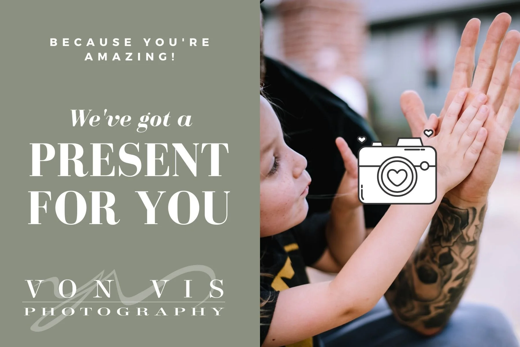 Houston Photography Gift Card — VonVis Photography