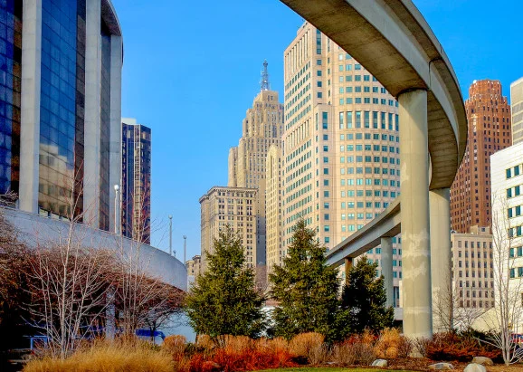 Above: Detroit, Michigan PC: Shutterstock