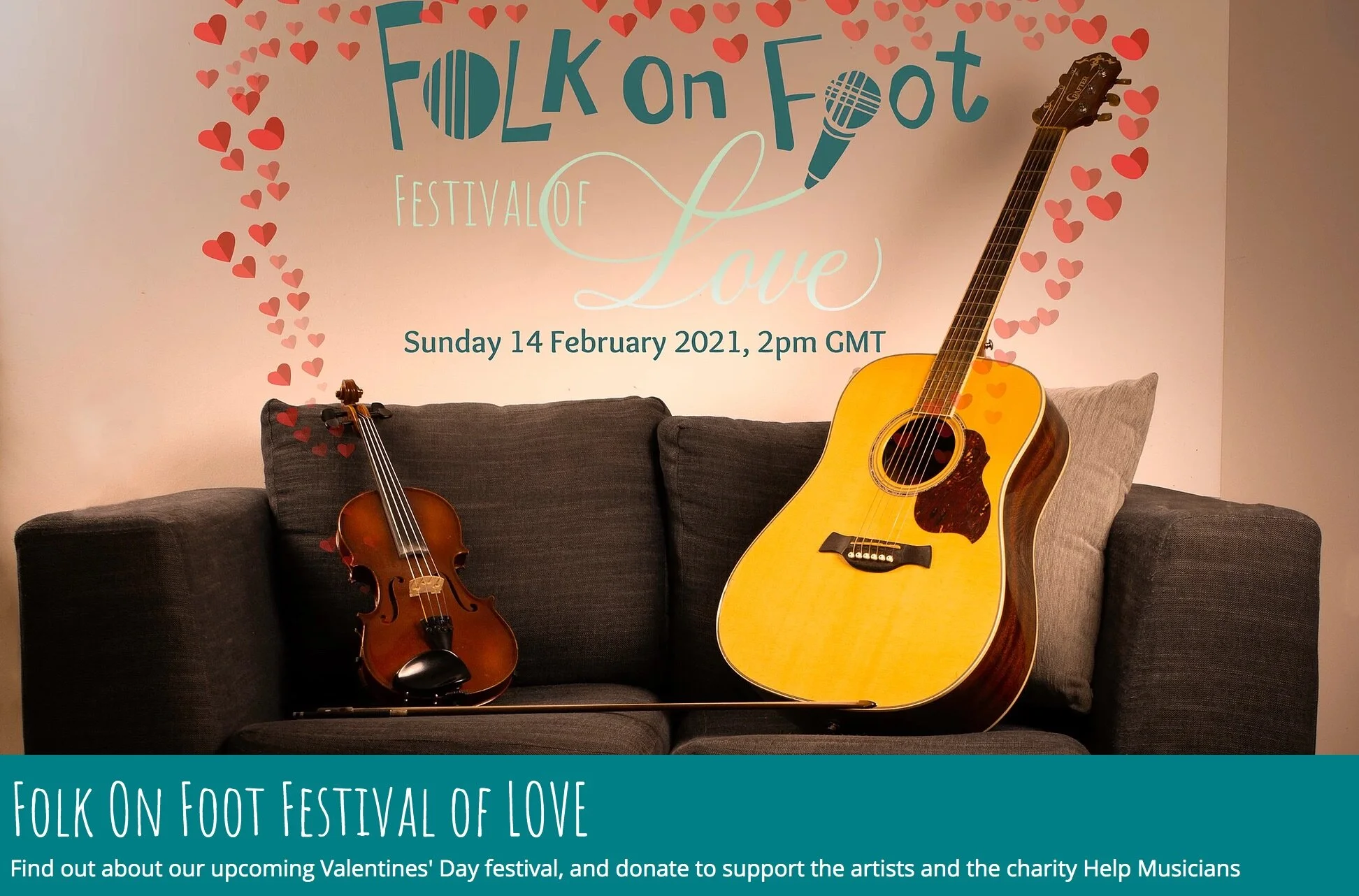 St Valentine’s Update - Folk On Foot’s Festival of Love 2021