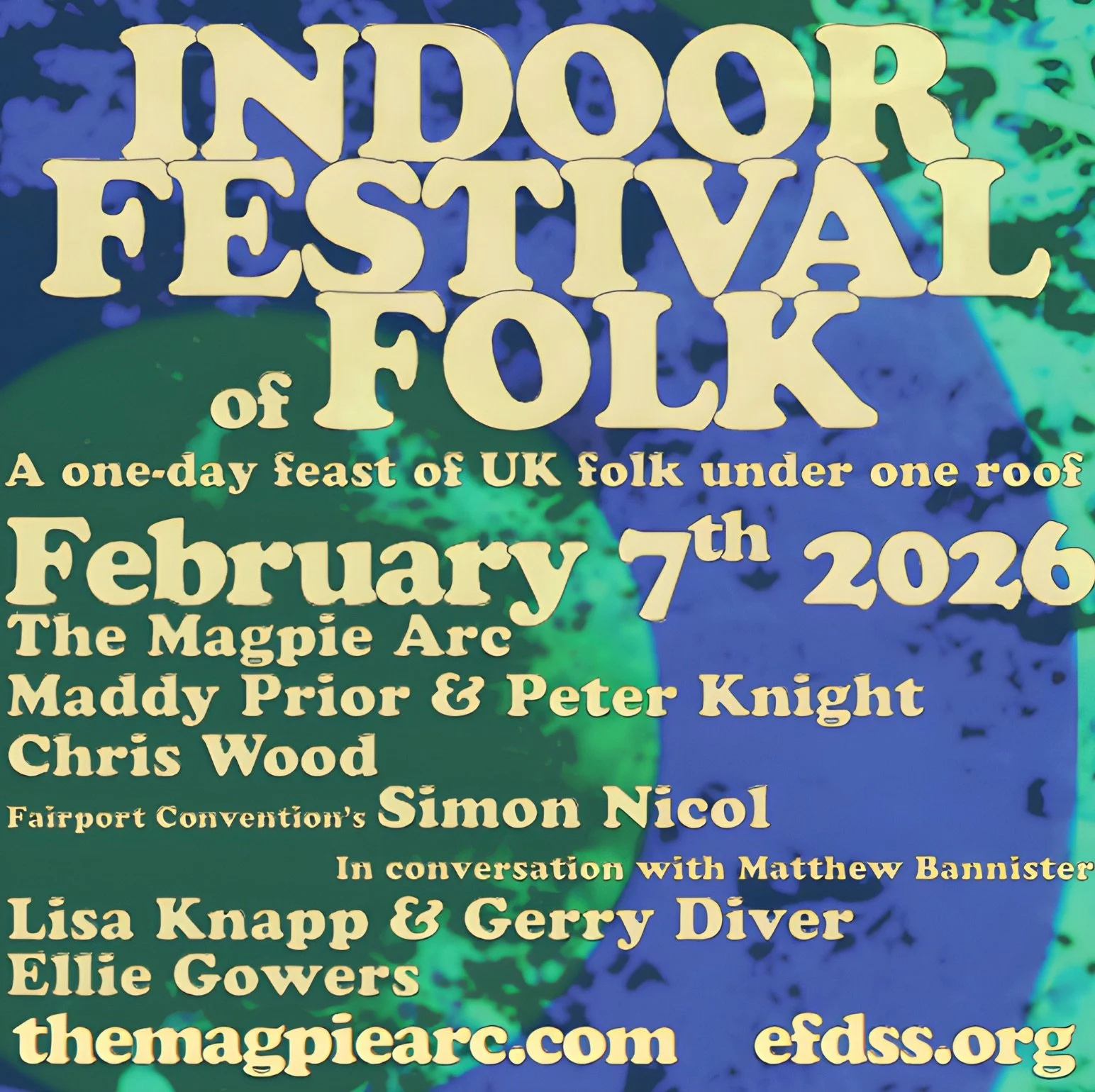 New DUO gig announcement:  Indoor Folk Festival 7 Feb 2026, London
