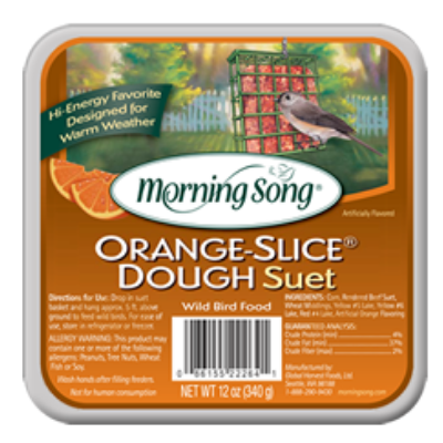 Morning Song Orange Slice Dough Suet