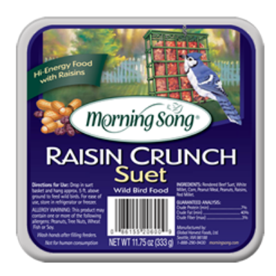 Morning Song Raisin Crunch Suet